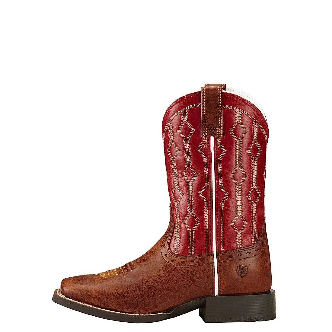 Ariat Kids Live Wire Wood/Mega Red