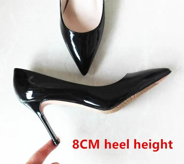 Brand Shoes Woman High Heels Pumps Nude High Heels 12CM Women Shoes High Heels Wedding Shoes Pumps Black Nude Shoes Heels B-0043