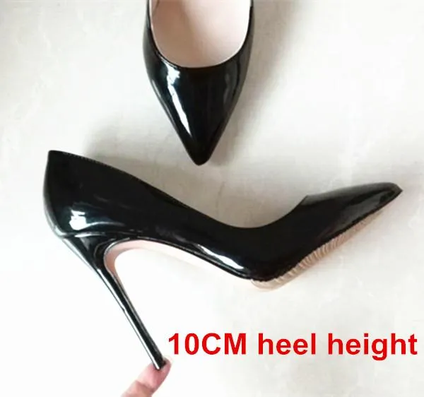 Brand Shoes Woman High Heels Pumps Nude High Heels 12CM Women Shoes High Heels Wedding Shoes Pumps Black Nude Shoes Heels B-0043