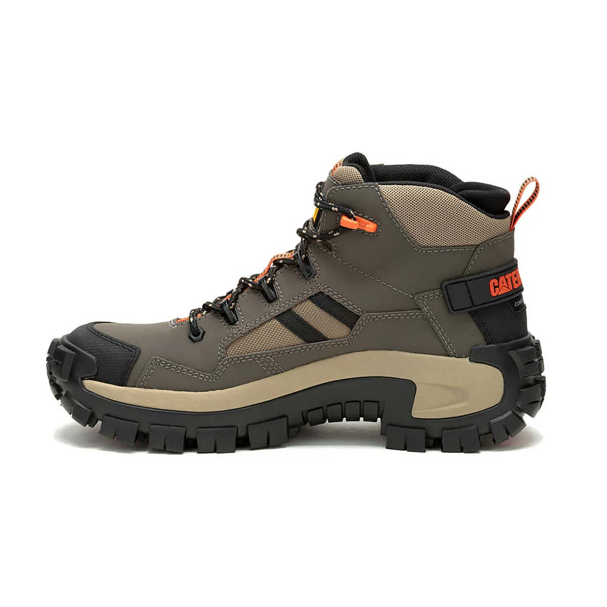 Caterpillar Men's Invader Mid Vent Composite Toe Work Boots