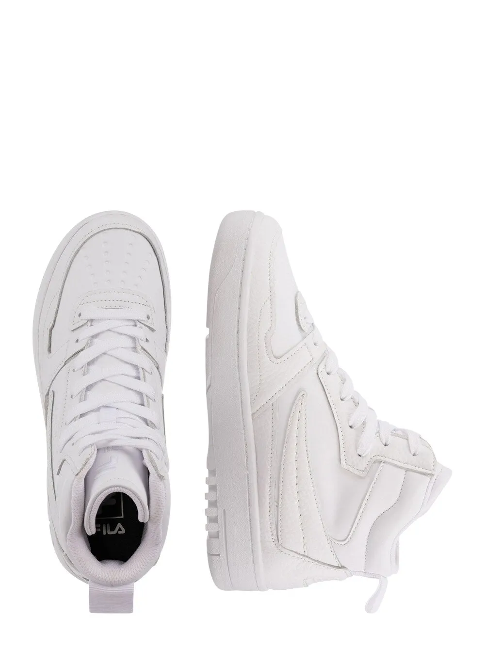 Fila high top sneakers, white