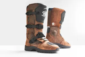 Fuel Motorcycles Rally Raid Boots - Brown