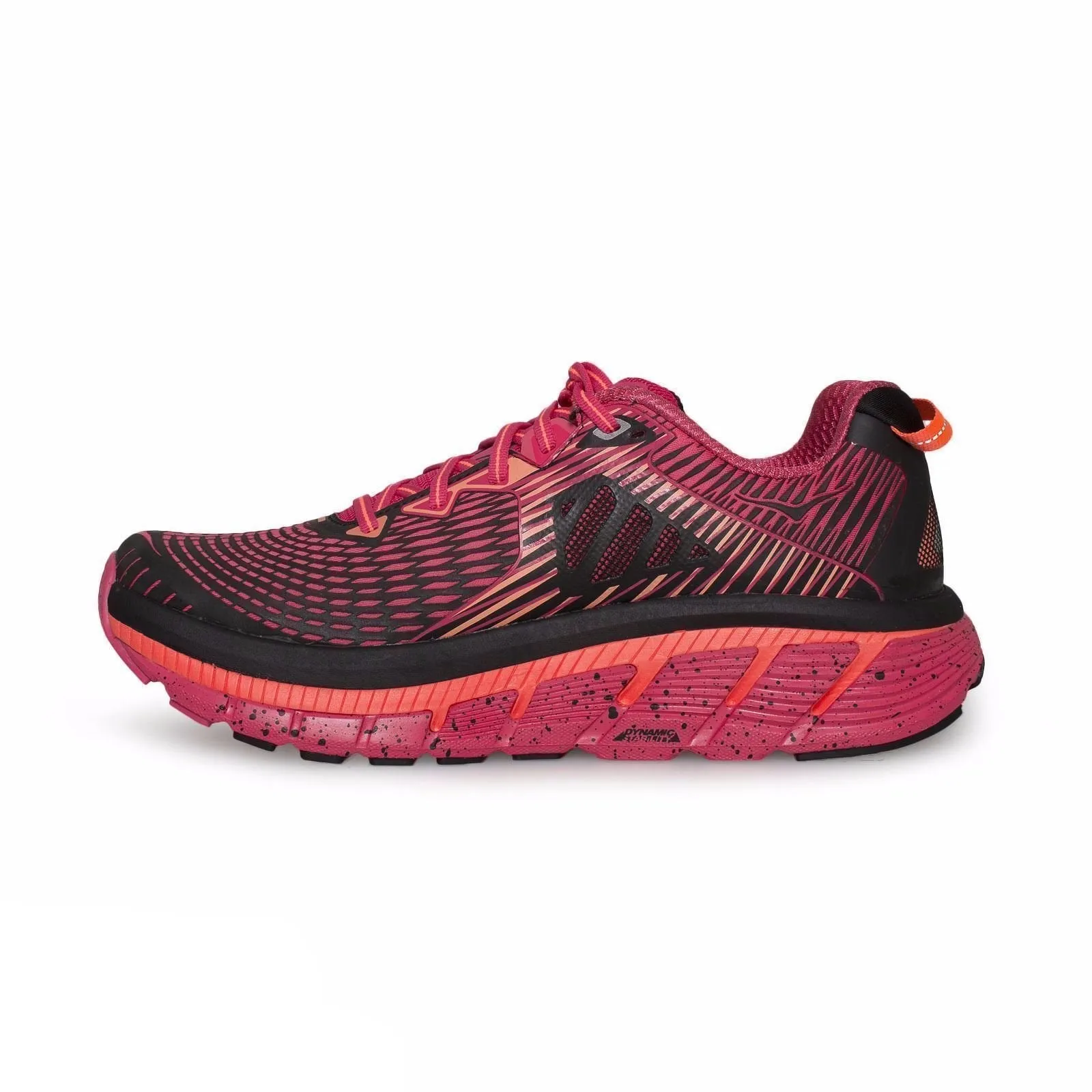 Hoka Gaviota Paradise Pink / Neon Coral Running Shoes