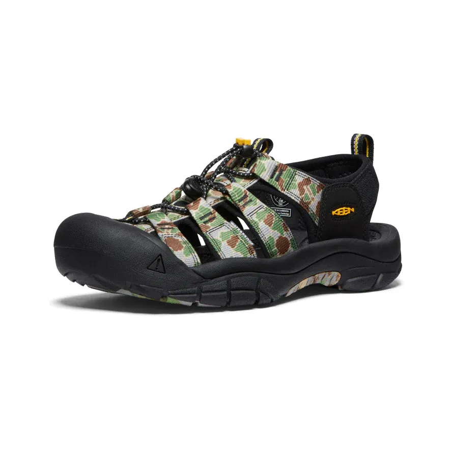 Men's Keen Newport Retro Color: Fisheye Camouflage