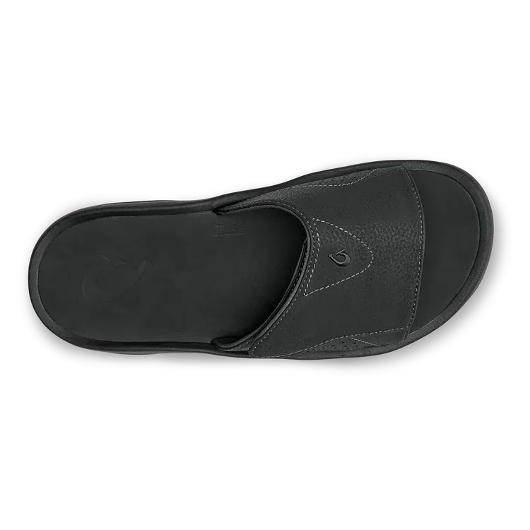 Men's Olukai Nalu Slide Color: Black