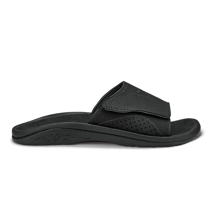 Men's Olukai Nalu Slide Color: Black