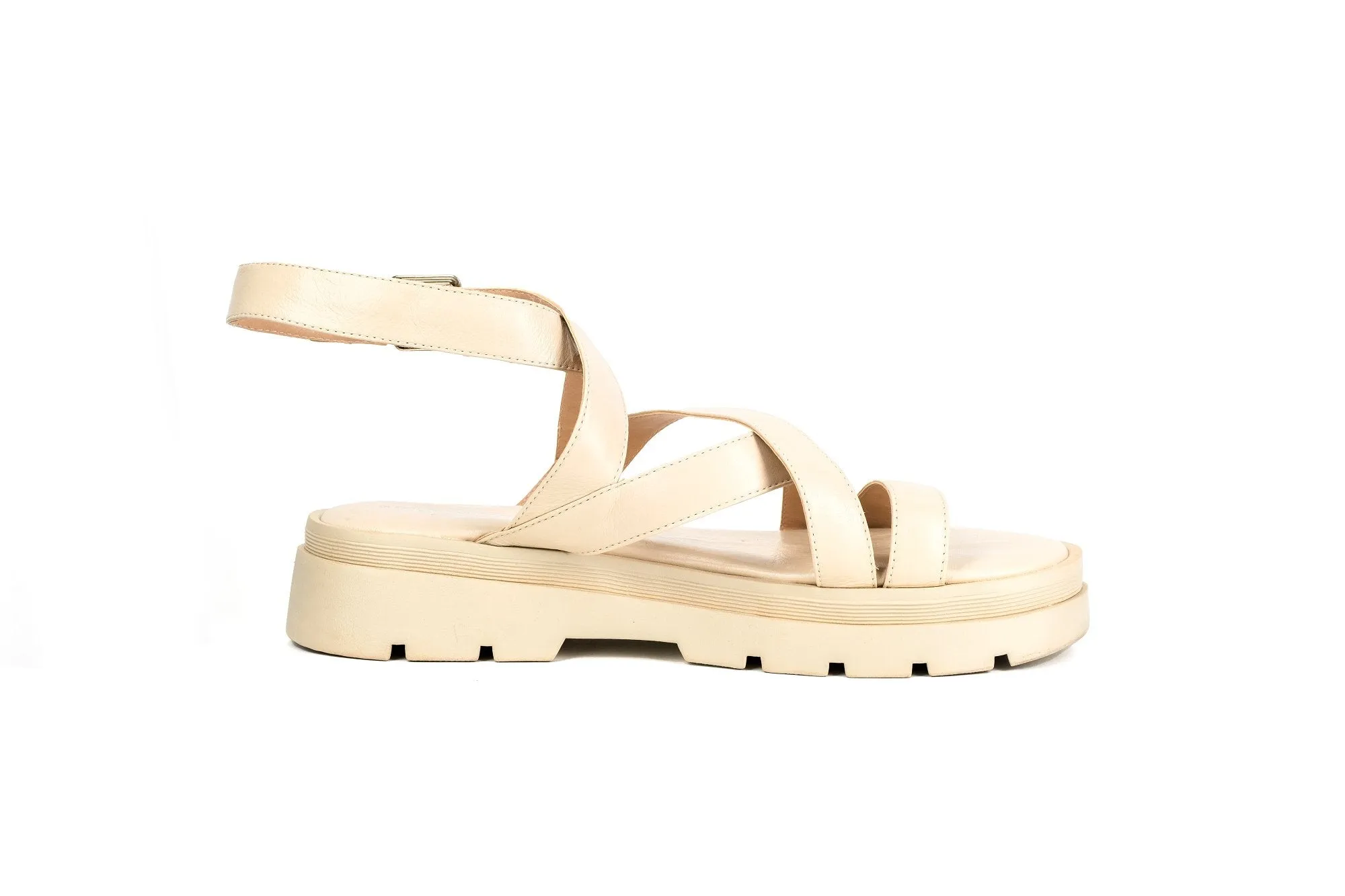 Sofia Sandal Cream