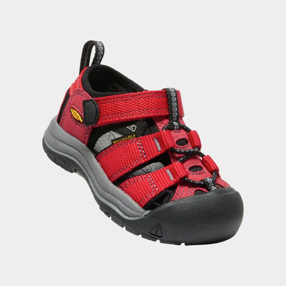 Toddler's Keen Newport H2 Color: Ribbon Red / Gargoyle